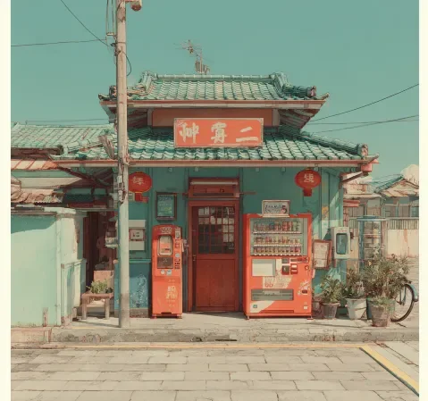 旅行见闻频道中的城市风景画面